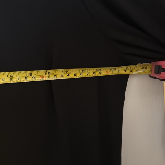 Black dress with gold detail, size 1X, perfect condition! - Picture 6 of 6